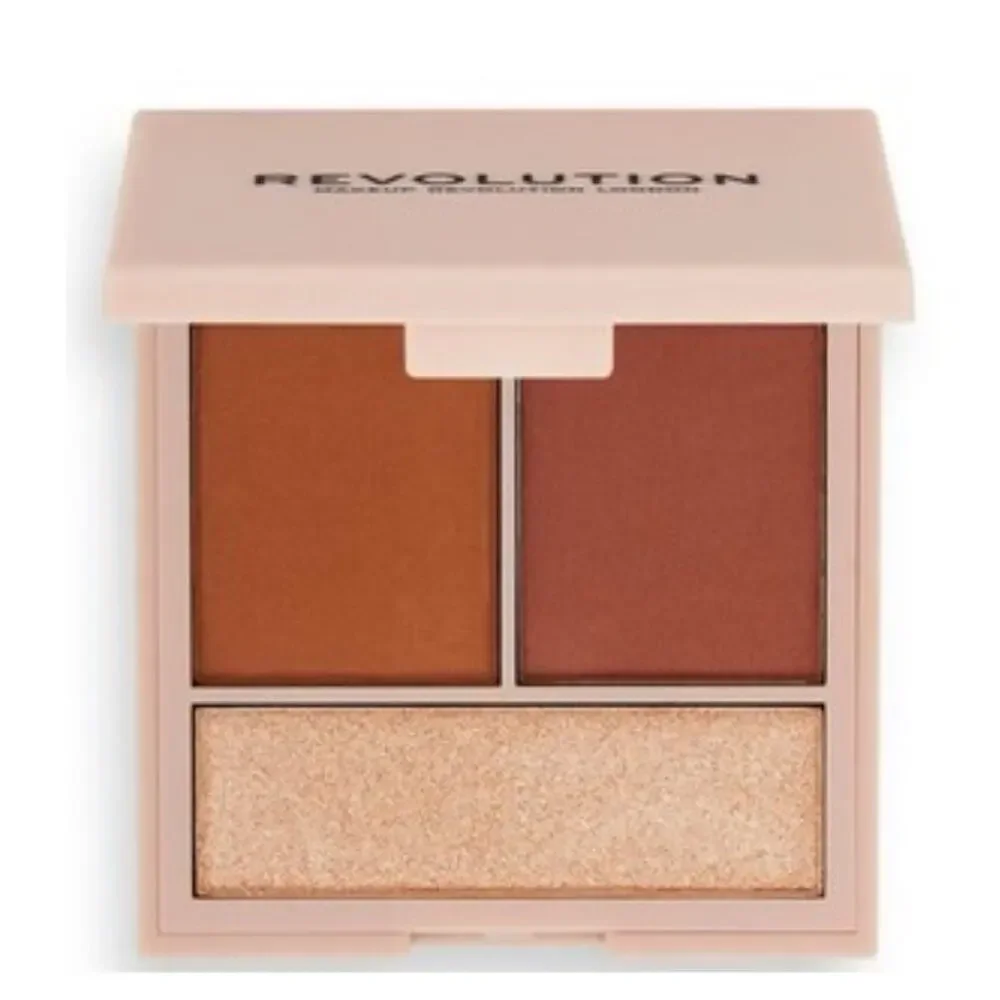 Makeup Revolution London Contour Powder Compact Fair 0.24 oz Palette NIB0
